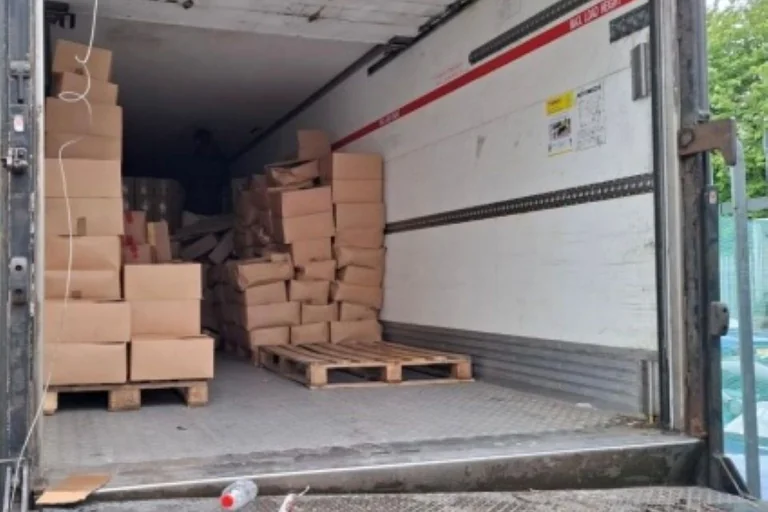 33 tonnes of suspected illegal frozen food taken off sale