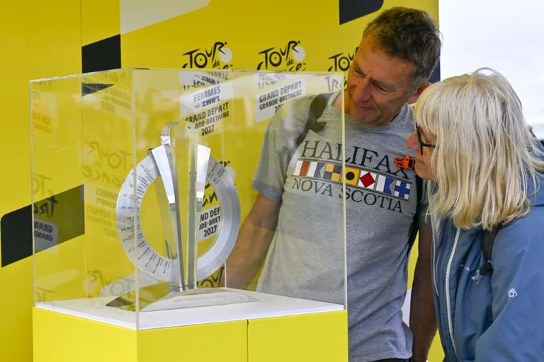 Cockermouth gets a free Tour de France Trophy display on 19 August