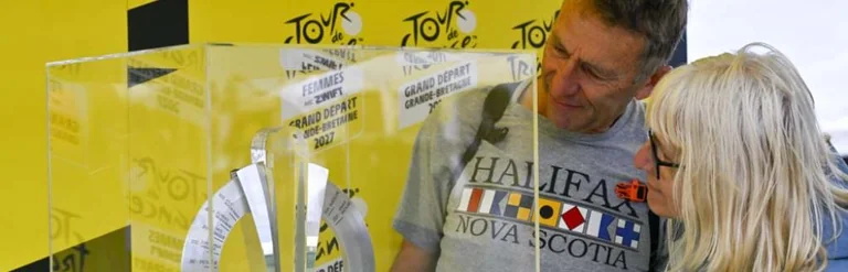 Cockermouth gets a free Tour de France Trophy display on 19 August