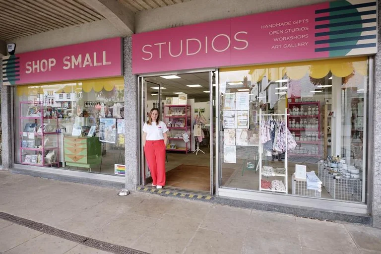Inside Hitchin’s free Shop Small Studios creative hub