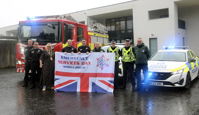 999 Emergency Services Day in Kirkintilloch: 9 September